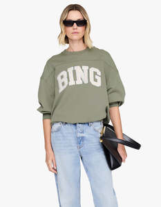 New Arrivals: Trenton Sweatshirt Bing - Washed Olive