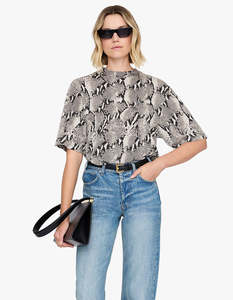 New Arrivals: Avi Tee - Washed Python