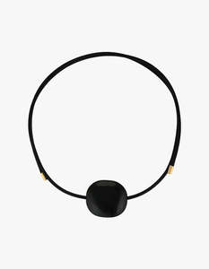 Ophelia Necklace - Black Agate