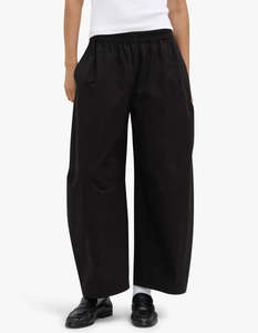Lola Barrel Pant Black - Black