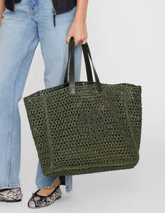 Womens: Large Rio Tote - Olive