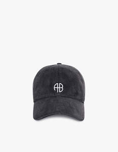 Anine Bing: Jeremy Baseball Cap - Washed Smoke Grey
