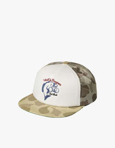 Carhartt: Graphic Trucker Cap - Camo Duck, Desert/White