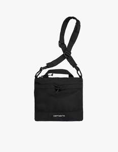 Irwin Shoulder Bag - Black/Black/White