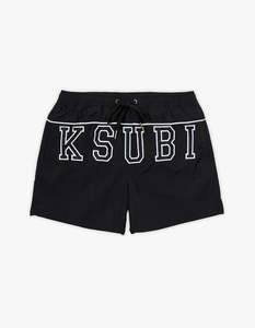 Ksubi: Touchdown Boardshort - Black