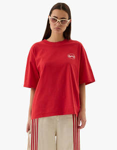 Araminta James: Chillin Tee - Poppy Red