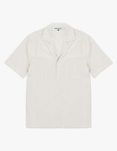 Drake Street: Ridge Shirt - Cream/Beige