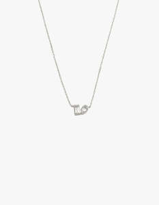 Kirstin Ash: Place Necklace - Sterling Silver