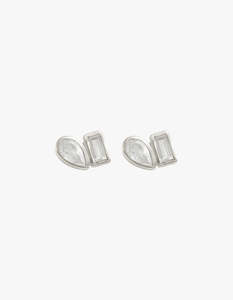 Place Studs - Sterling Silver