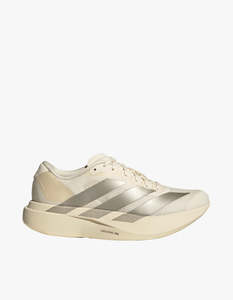 Adidas: Womens Adizero EVO SL - Wonder White/ Cyber Metallic/Warm Vanilla