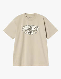 S/S Cloud Script T Shirt - Barchan