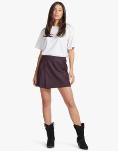 Atoir: 003 Skirt - Aubergine