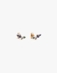 By Charlotte: Endless Skies Stud Earrings - 18K Gold Vermeil