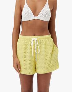 C M: Agna Shorts - Pale Lime