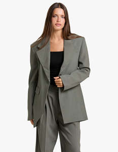 Annick Blazer - Sacramento Green