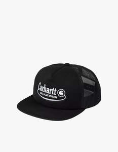 Carhartt: Graphic Trucker Cap - Black/Black