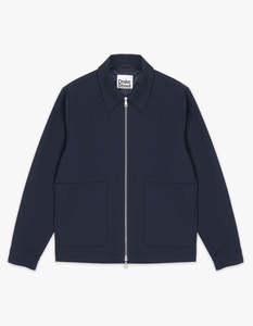 Drake Street: Reale Zip Jacket - Navy
