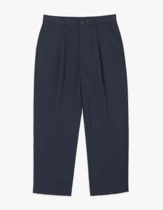 Drake Street: Reale Pleat Pant - Navy