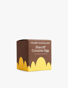 Sale: Biscoff Crumble Milk Chocolate Egg - Milk Chocolate
