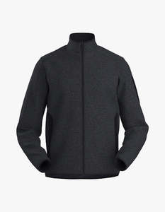 Covert Cardigan Mens - Black Heather II