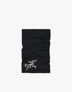 Satoro Merino Neck Gaiter - Black/Arctic Silk