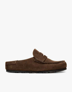Birkenstock: Womens Naples Wrapped Suede - Carafe