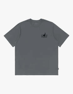 Punch Shot S/S T Shirt - Charcoal Grey