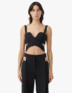 Sale: Bela Bodice Top - Black