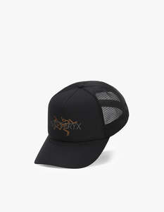 Bird Word Trucker Hat - 24K Black