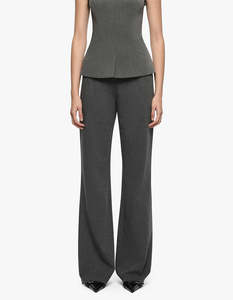 Bec And Bridge: Estelle Slim Pant - Charcoal