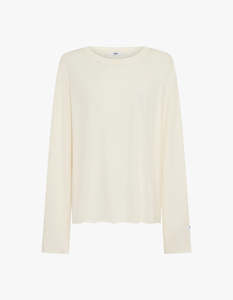 Womens All: The Victory Long Sleeve - White
