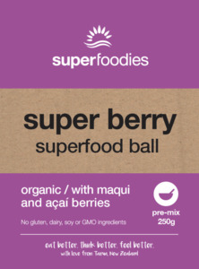 Super Berry Superfood Ball Pre-Mix - superfoodies.co.nz