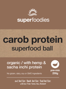 Products: Carob Protein Superfood Ball Pre-Mix - superfoodies.co.nz