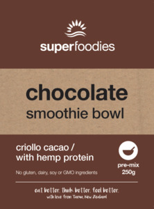 Products: Chocolate Smoothie Bowl Pre-Mix - superfoodies.co.nz