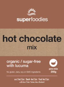 Products: Hot Chocolate Pre-Mix - superfoodies.co.nz