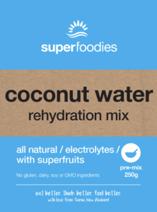 Products: Coconut Water Rehydration Pre-Mix- superfoodies.co.nz