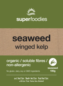 Organic Seaweed Winged Kelp Granules - superfoodies.co.nz