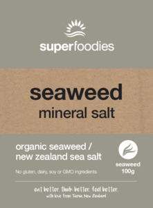 Organic Seaweed Mineral Salt - superfoodies.co.nz