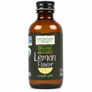 Products: Frontier Natural Organic Lemon Flavour 59ml Non-Alcoholic Baking - Superfoods NZ