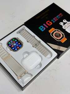 Fitness Trackers Smart Watches Superhub Co Nz: T900 ULTRA MAX WATCH  + INPOD COMBO
