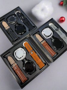 D21 Round Smart Watch with Earphone Set