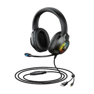 Headphones Superhub Co Nz: Remax Gaming Headset With LED - RM850