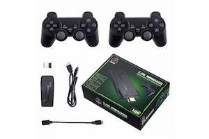 Gaming Superhub Co Nz 1: Video Game Sticks M8 Console 2.4G Dual Wireless Controller Game Stick 4K 10000 games