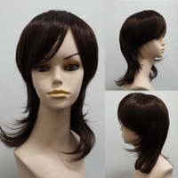Products: Synthetic Medium Long Straight Wig S&F219