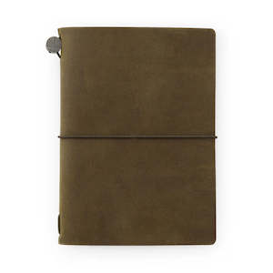 Notebooks: TRAVELER'S Notebook Starter Kit (Passport Size) - Olive