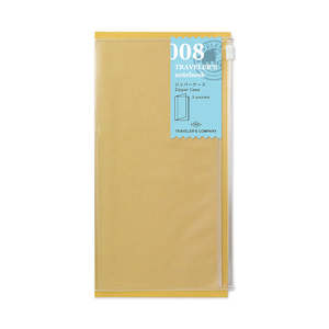 Notebooks: TRAVELER'S Notebook Refill (008) Zipper Case