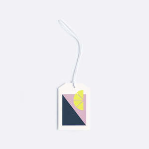 Lettuce: Lettuce Gift Tag Lemon Wedge