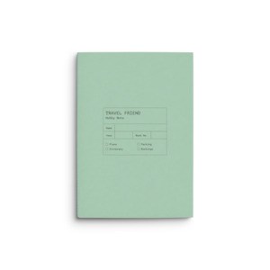 Creator's Friend Travel Planner A5 - Jade