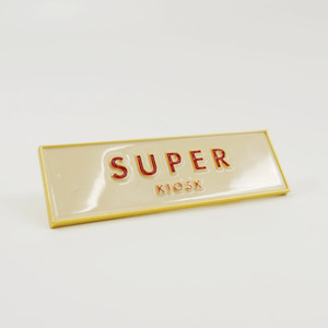 Super Kiosk: Super Kiosk Enamel Badge
