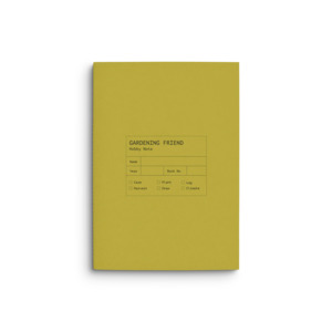 Notebooks: Creator's Friend Gardening Friend A5 - Harvest Gold